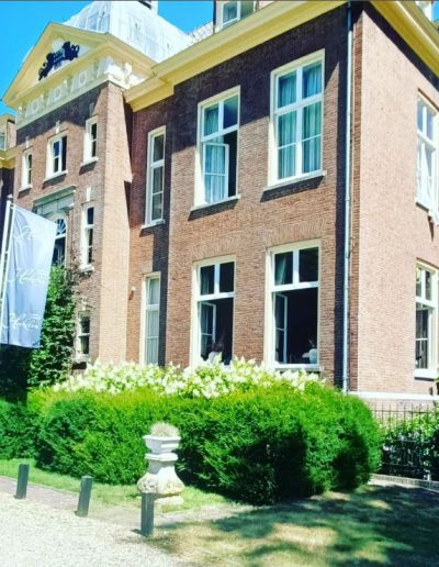 Boerderij Hoekelum kasteel in Bennekom