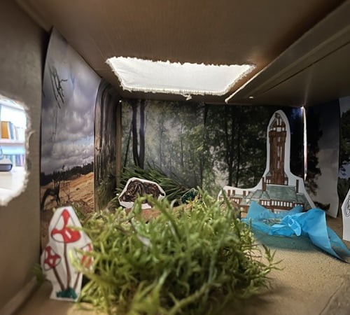 Kinderactiviteit De Hoge Veluwe: Sprokkelen voor een kijkdoos