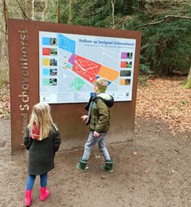 Landgoed Schovenhorst kindvriendelijke wandelingen