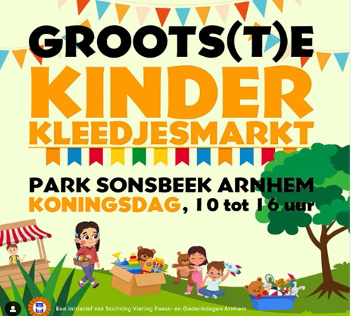 Kinderkleedjesmarkt Park Sonsbeek Arnhem