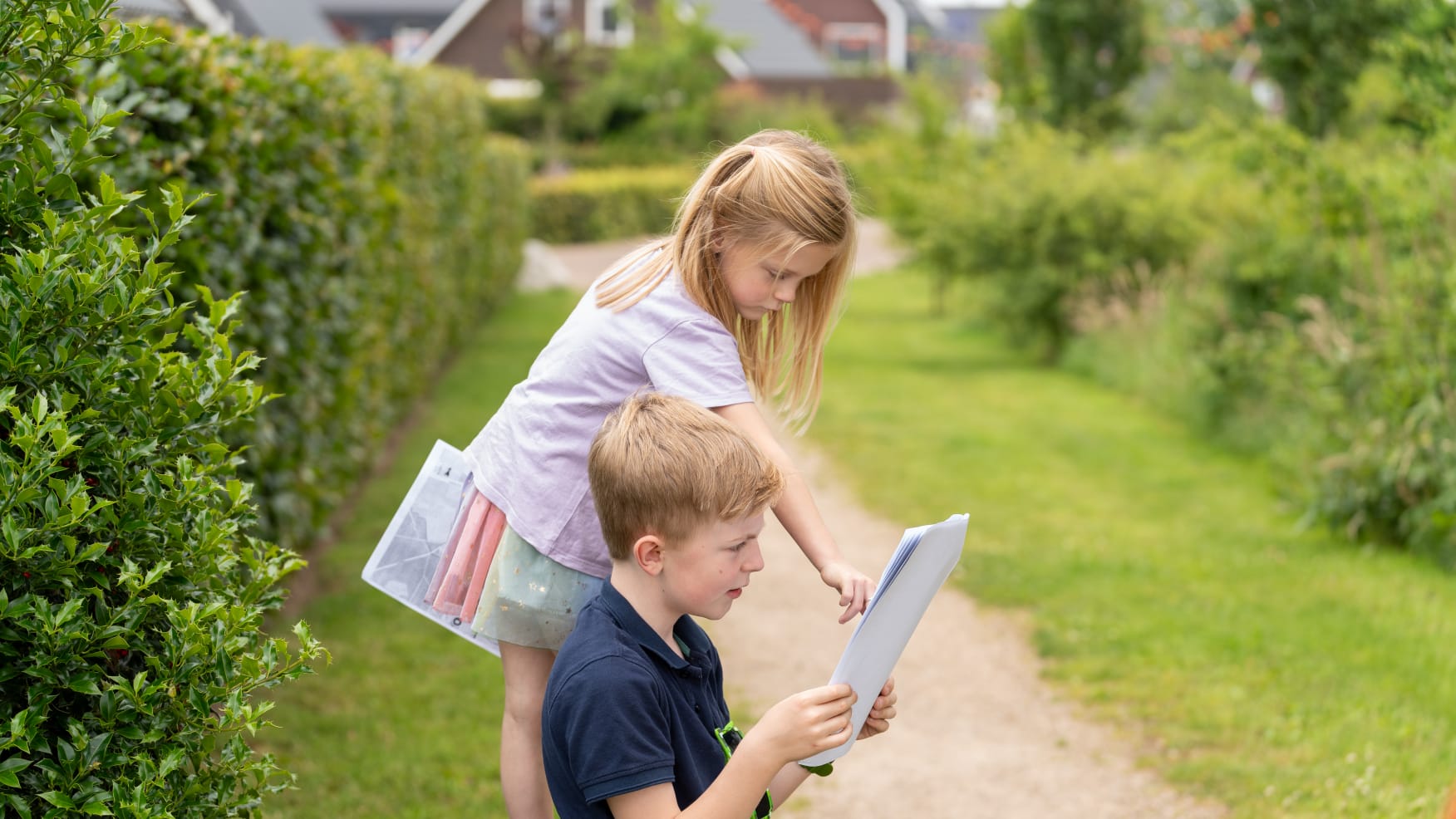 Kinderen speurtocht Mysterie van Mink