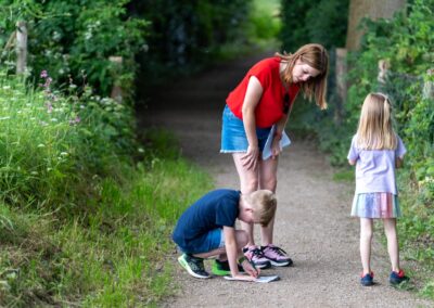 gezin speurtocht Mysterie van Mink