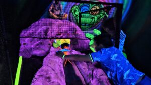 Kind bij Glowgolf Multi Fun Bussloo