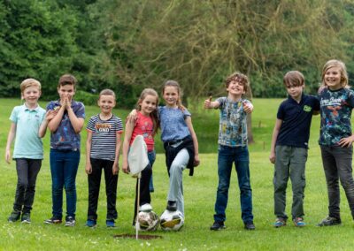 Voetgolf kinderfeestje Multi Fun Bussloo