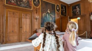 kinderen kasteelspeurtocht Kasteel Cannenburch
