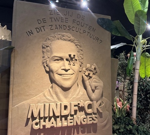 Huldiging MindFuck Sculptuur Zandsculpuren Garderen