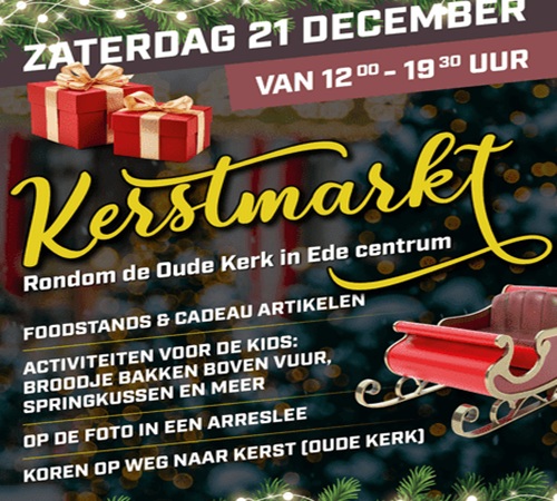 Kerst rond de kerk Ede
