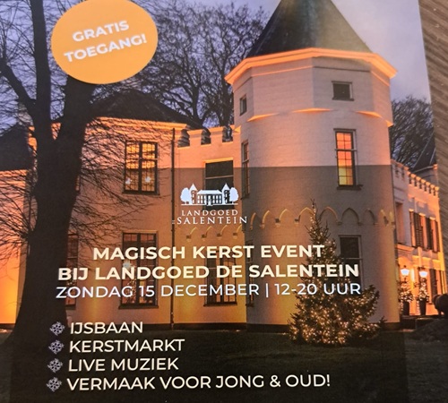 Kerstevent Landgoed De Salentein