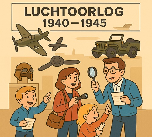Vakantietip| stripspeurtocht Museum Deelen