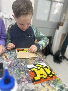 Kinderfeestje Mozaieken Kunstlokaal Nijkerk