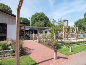 Speeltuin naast terras @ The Park Bospark Ede
