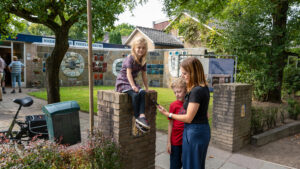 Tegelmuseum Otterlo, een van de locaties Helene Unlocked rally game