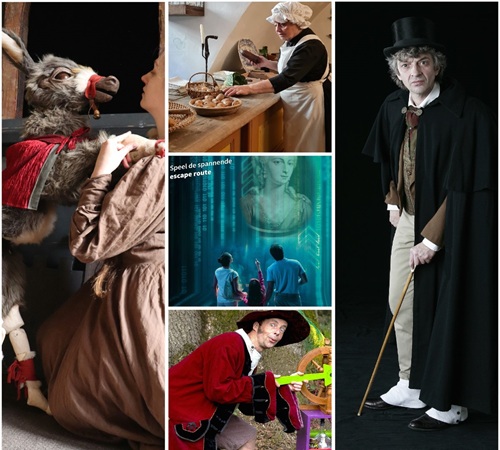 Scrooge bij kasteel Doorwerth