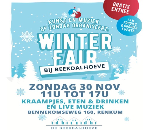 Wnterfair bij Beekdalhoeve Renkum Winterfair bij Beekdalhoeve