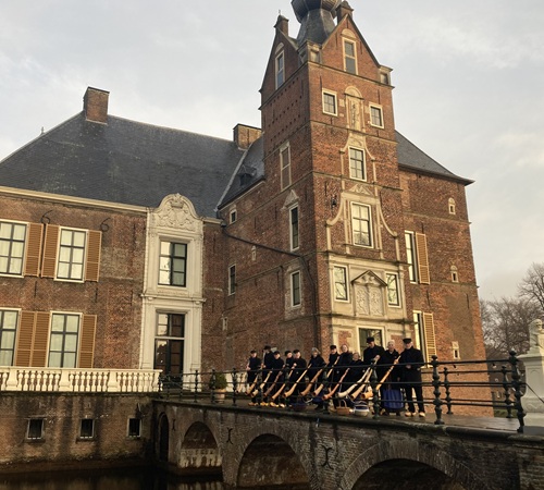 Midwinterhoornblazers kasteel Cannenburch