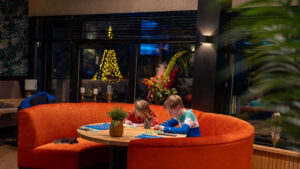 Veluwe met kinderen kidsreporters bij @ The Park Bospark Ede