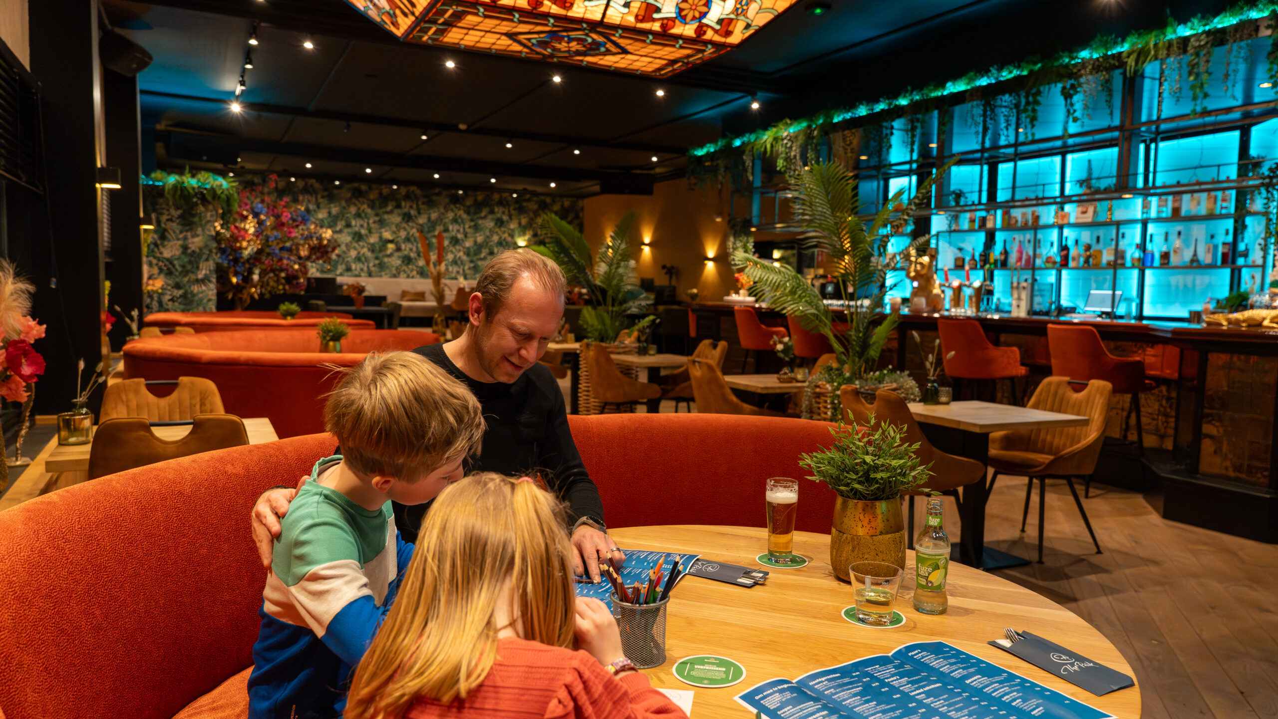 DSC06249 Veluwe met kinderen reporters uiteten @ The Park Bospark Ede