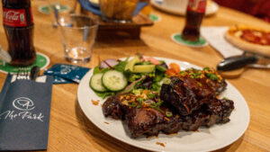 Spareribs en Mixed Grill bij The Park Bospark Ede