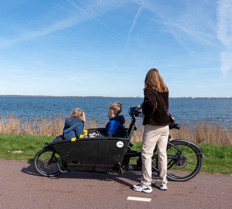 Fietsen op de Veluwe vanaf Harderwijk met kinderen