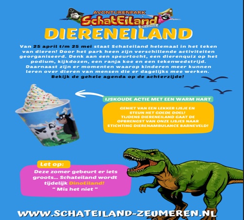 Dierenweken bij SchatEiland Zeumeren