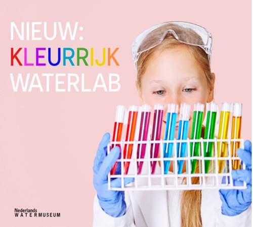 Kleurrijk Waterlab bij Nederlands Watermuseum