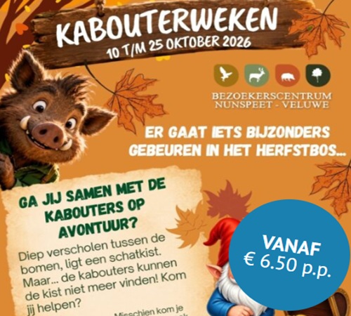 Kabouterweken Bezoekerscentrum Nunspeet Herfsttip kabouterweken bezoekerscentrum nunspeet